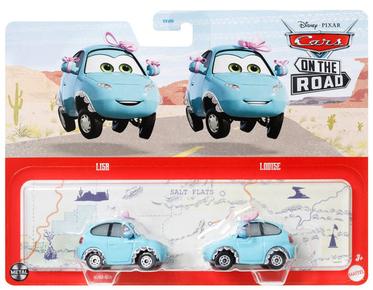 Pack double Louise + Lisa - Disney Cars