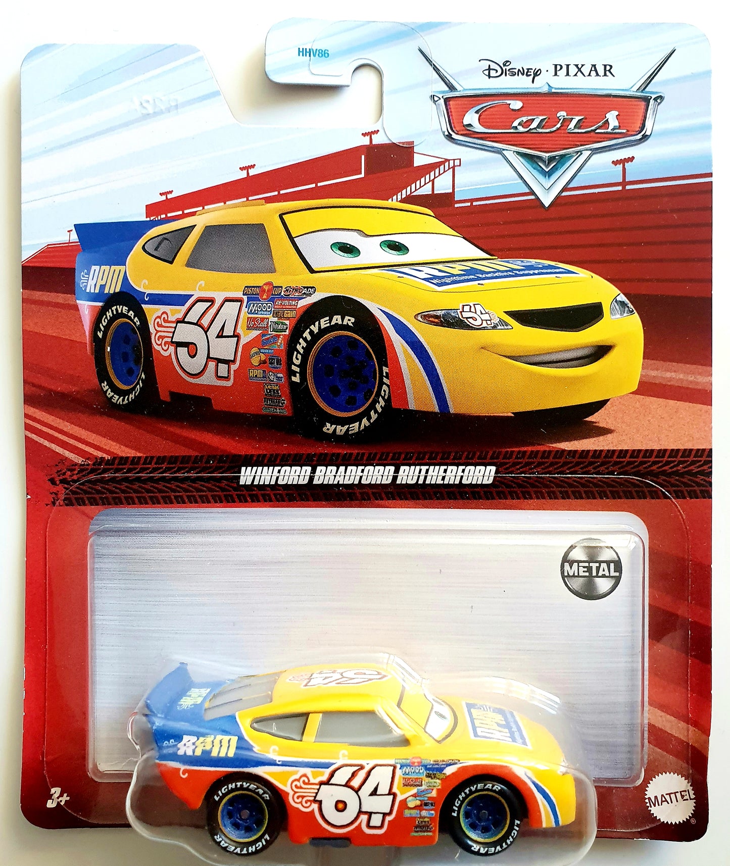 Winford Bradford Rutherford - RPM - Disney Cars