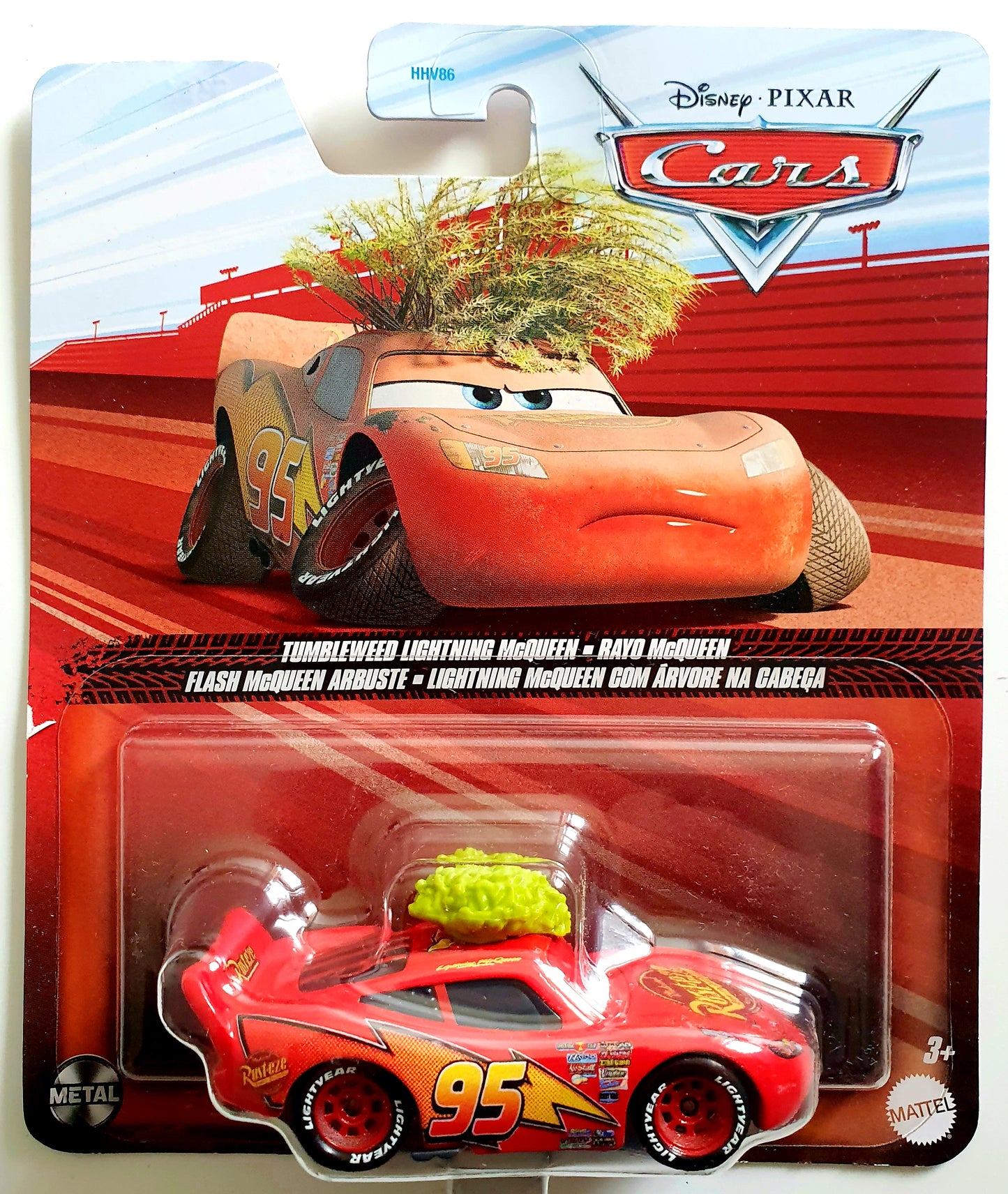 Flash McQueen - Arbuste (Tumbleweed) - Disney Cars