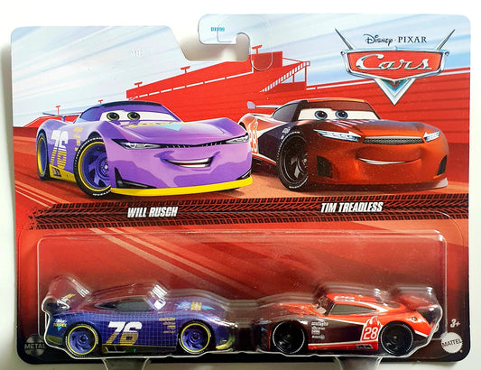 Pack double Will Rusch + Tim Treadless - Disney Cars