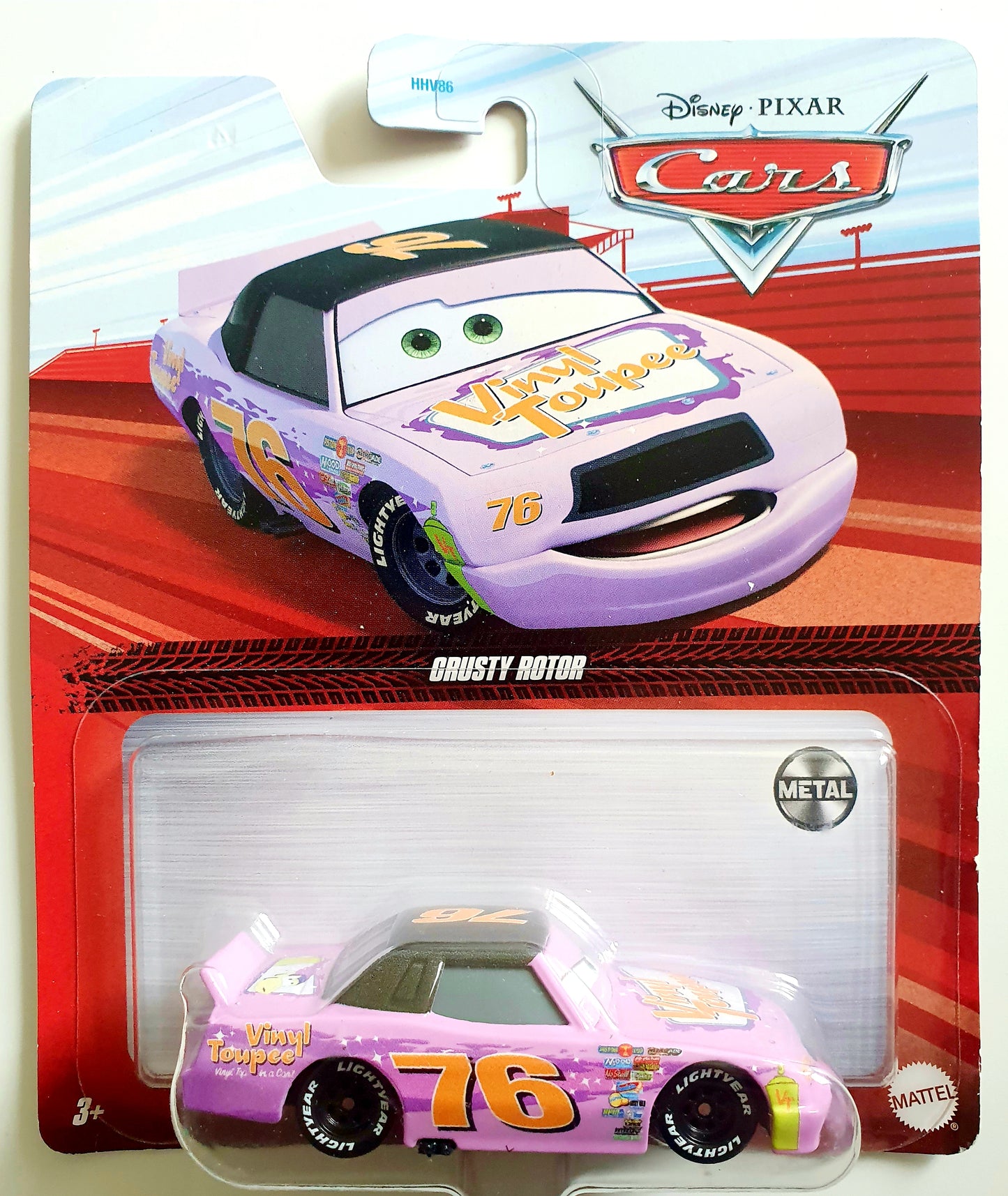 Crusty Rotor - Vinyl Toupee - Disney Cars