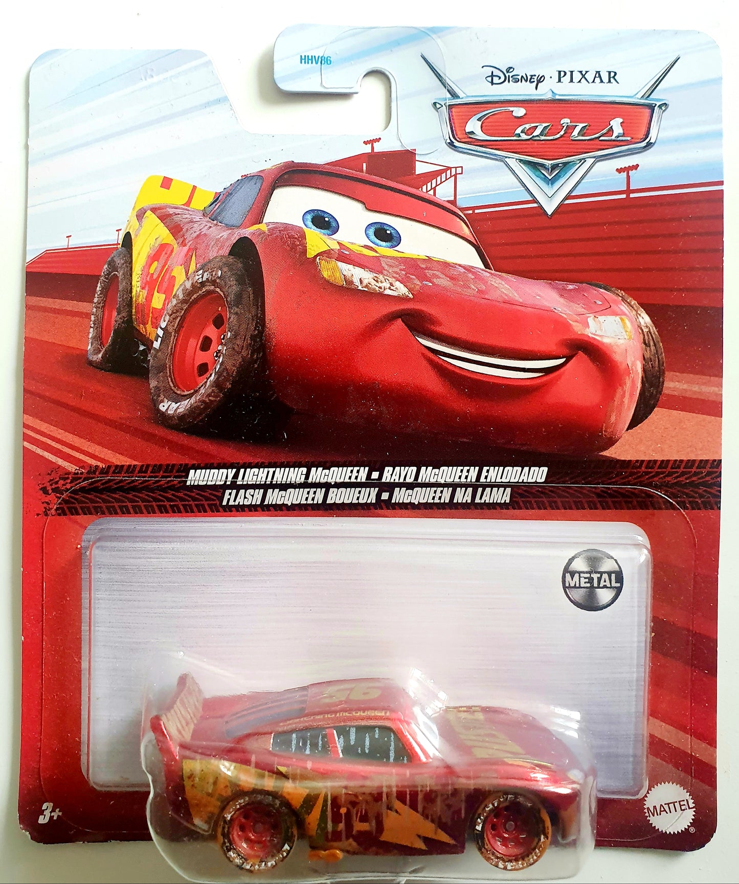 Flash McQueen - Boueux (Muddy) - Disney Cars