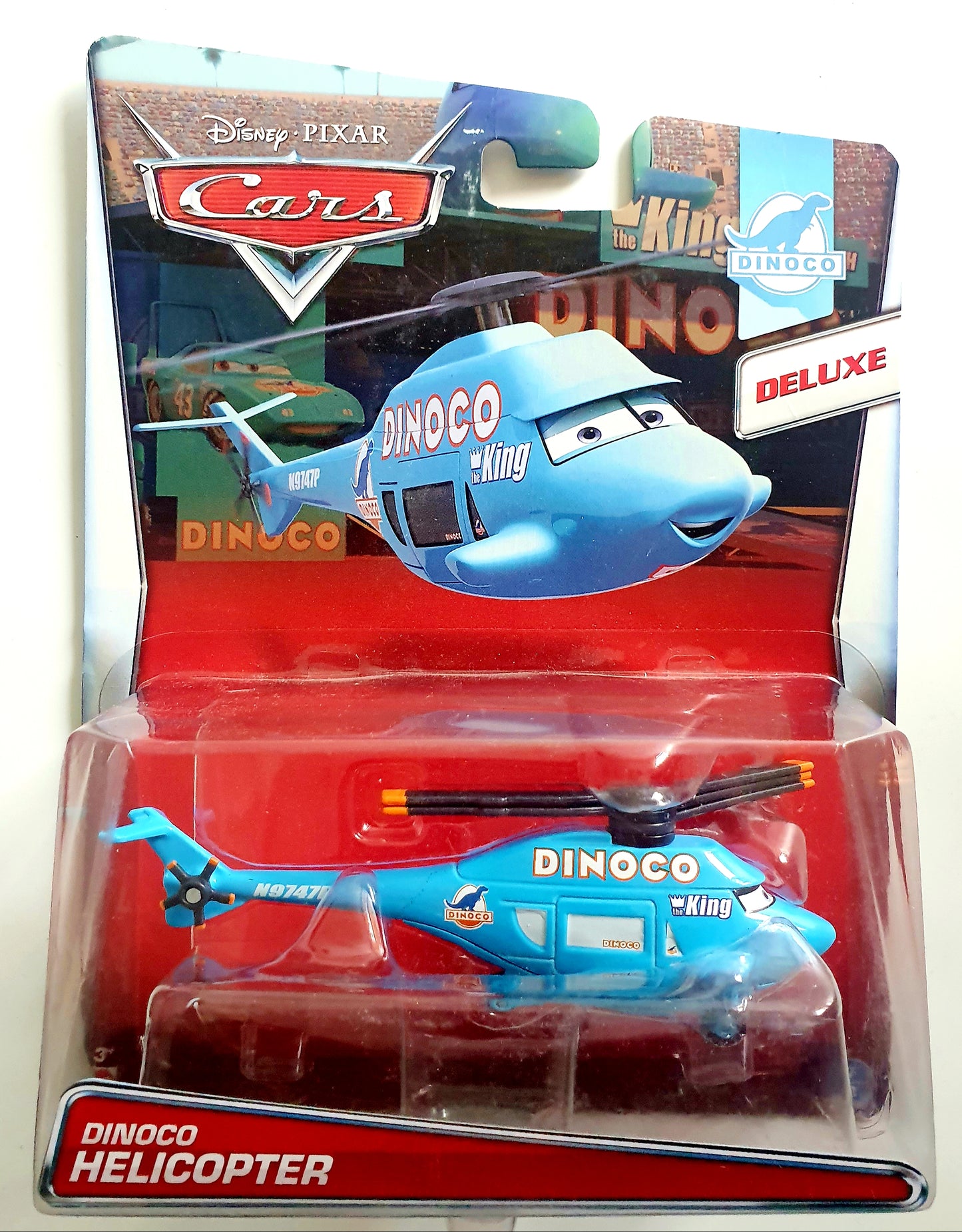 Rotor Turbosky - Helicoptère Dinoco - Deluxe - Disney Cars