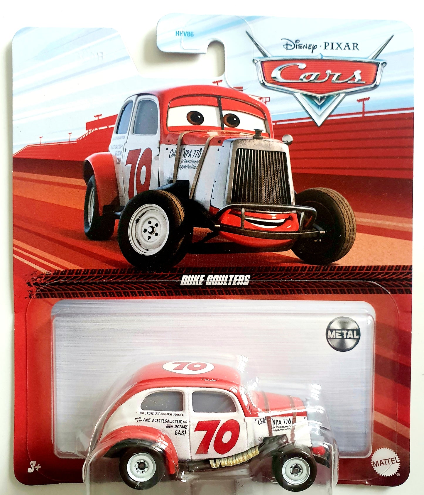 Duke Coulters - Disney Cars