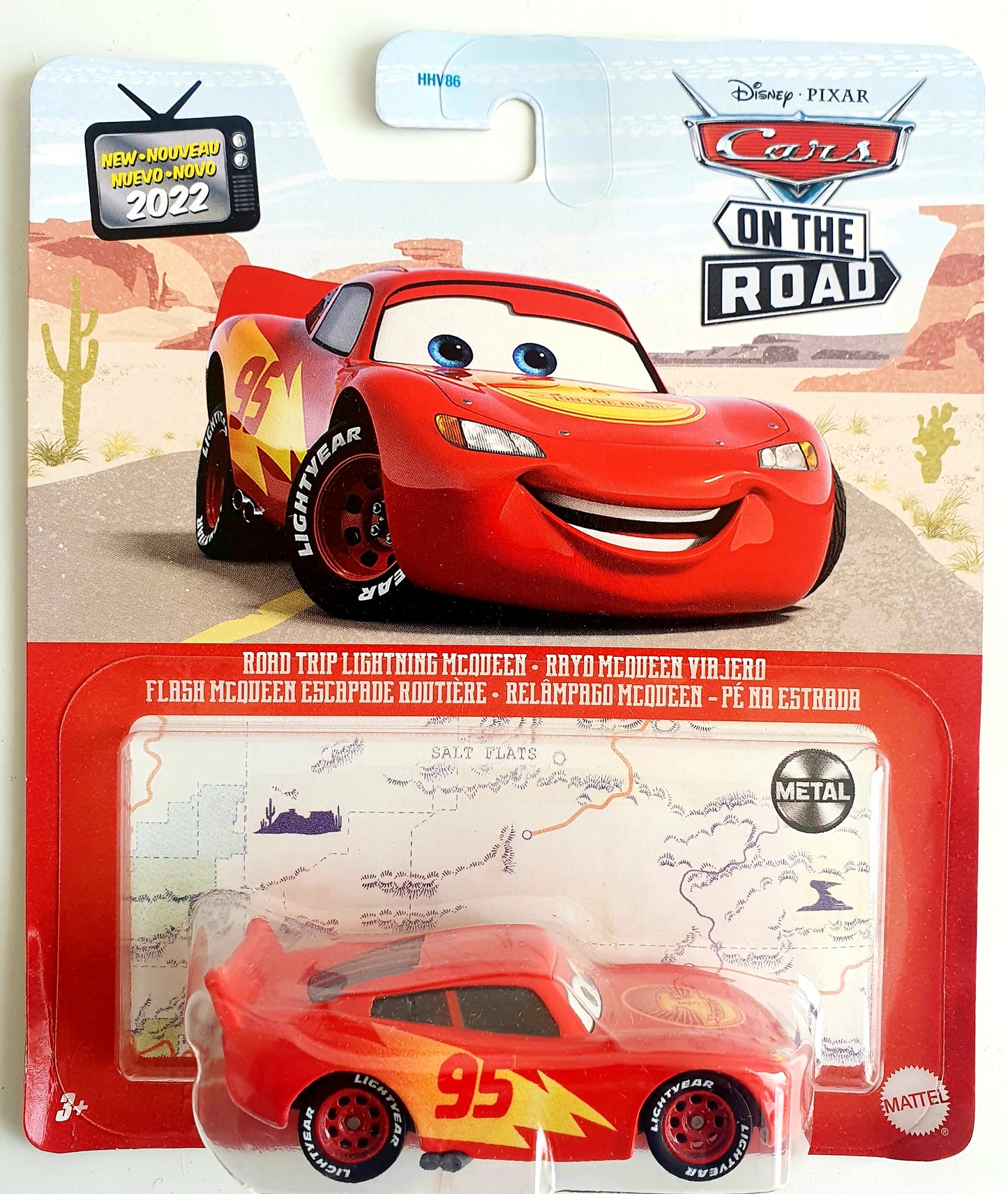 Flash McQueen - Version Road Trip - Disney Cars