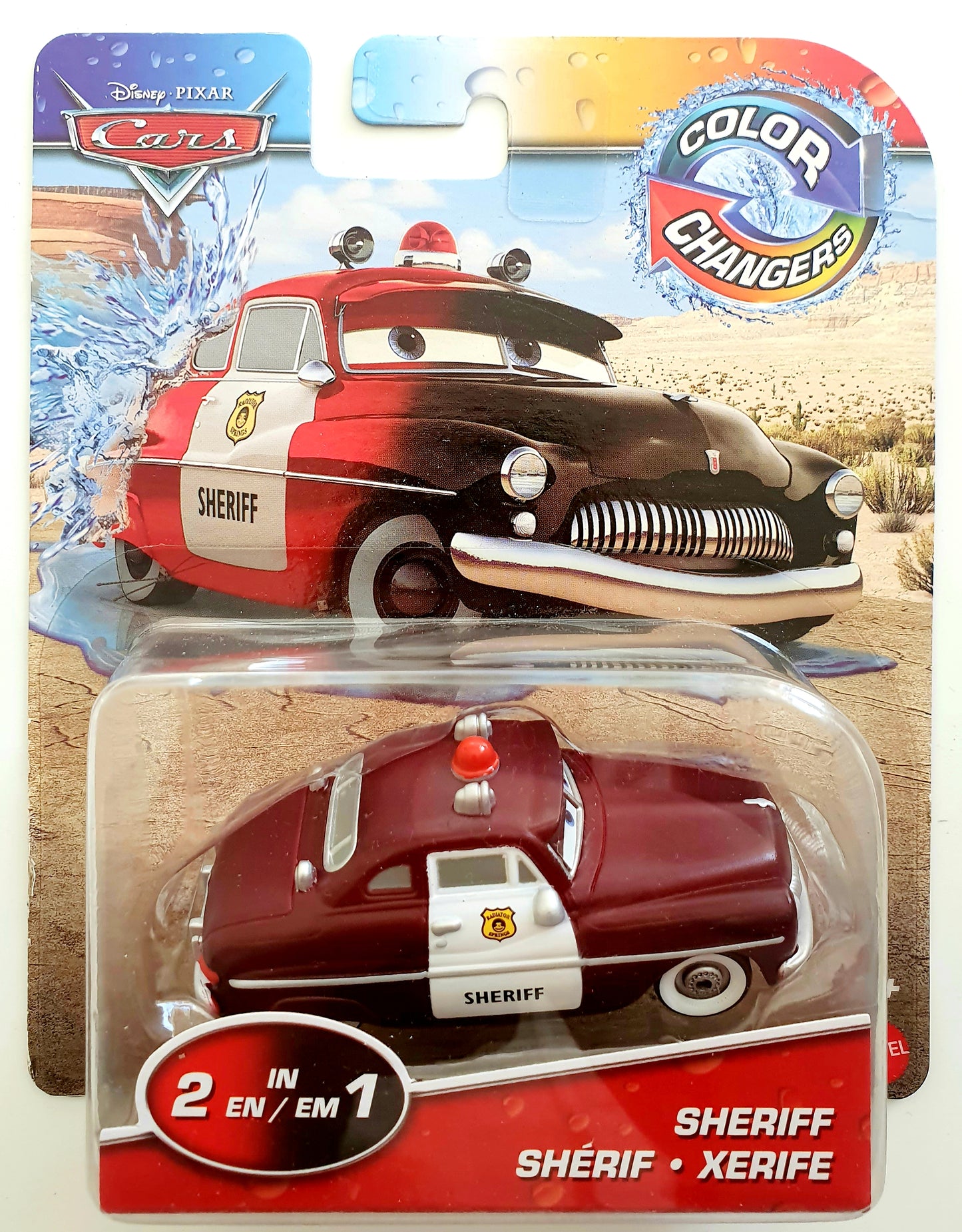 Sheriff - Color Changers - Disney Cars