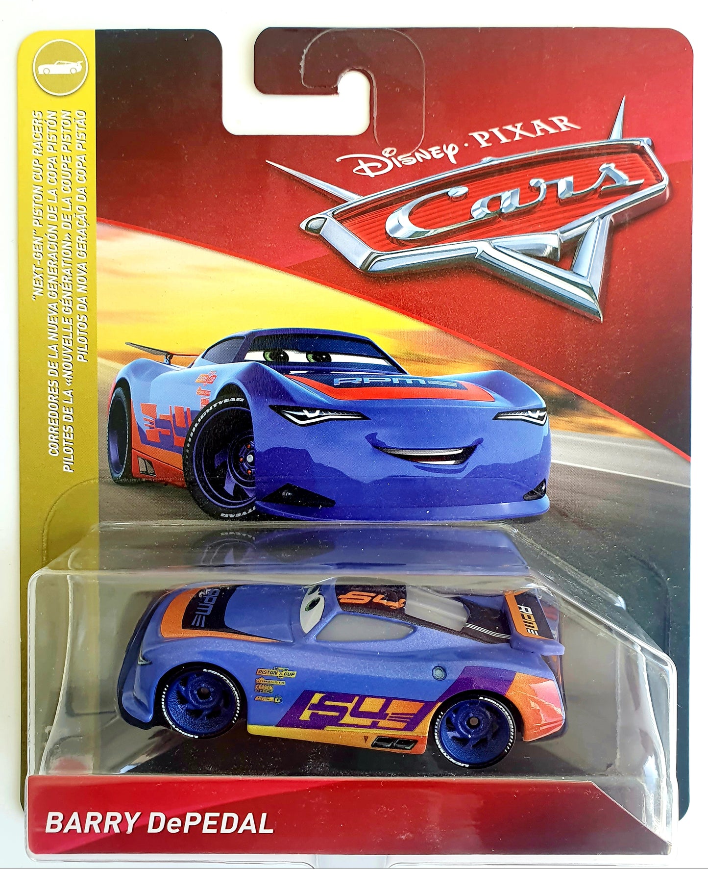 Barry DePedal - RPM - Disney Cars