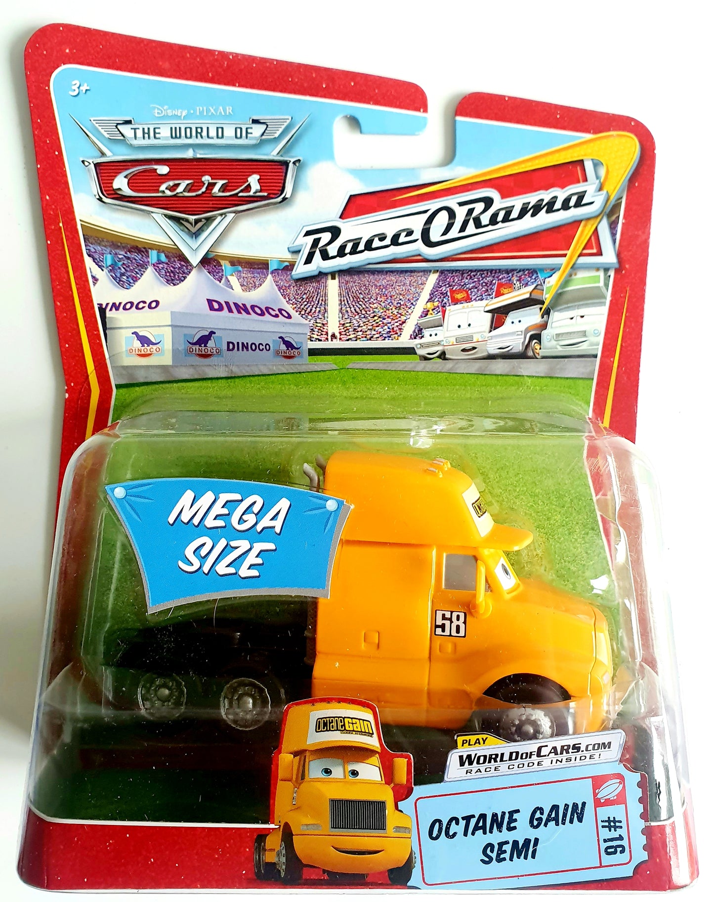 Camion Octane Gain Semi - Equipe Octane Gain - Deluxe - Disney Cars