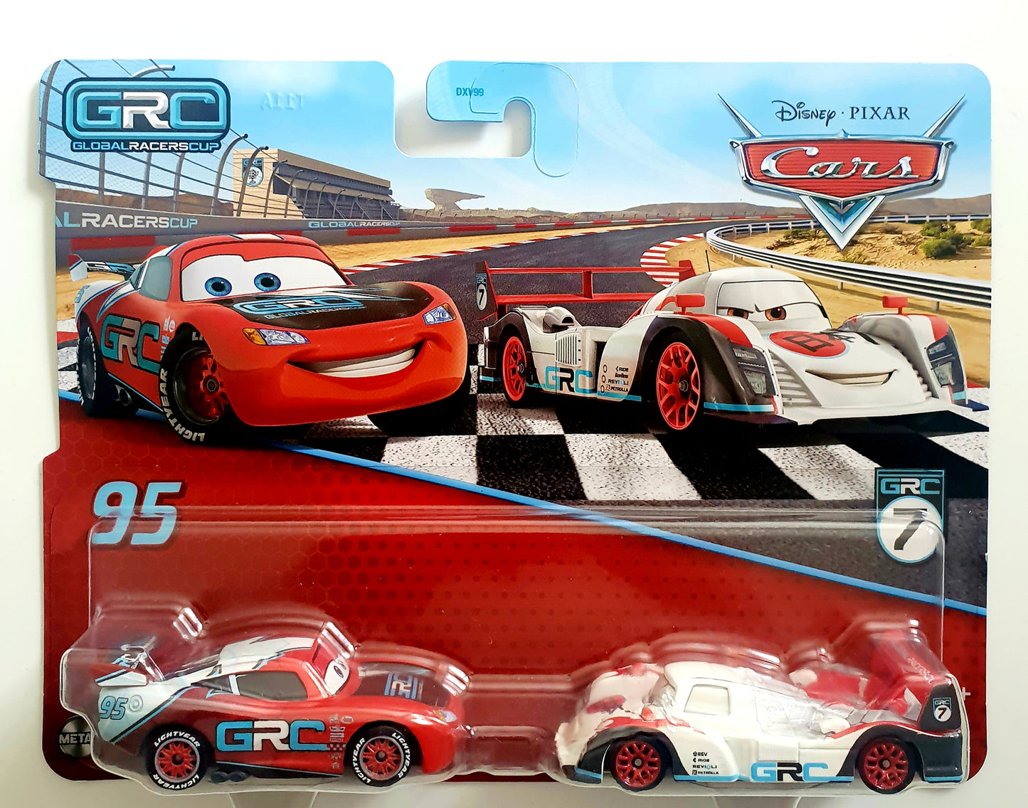 Pack double Flash McQueen + Shu Todoroki - Collection GRC - Disney Cars