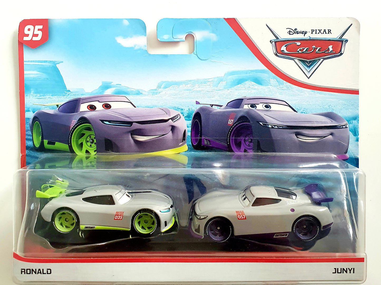 Pack double Ronald et Junyi - Disney Cars