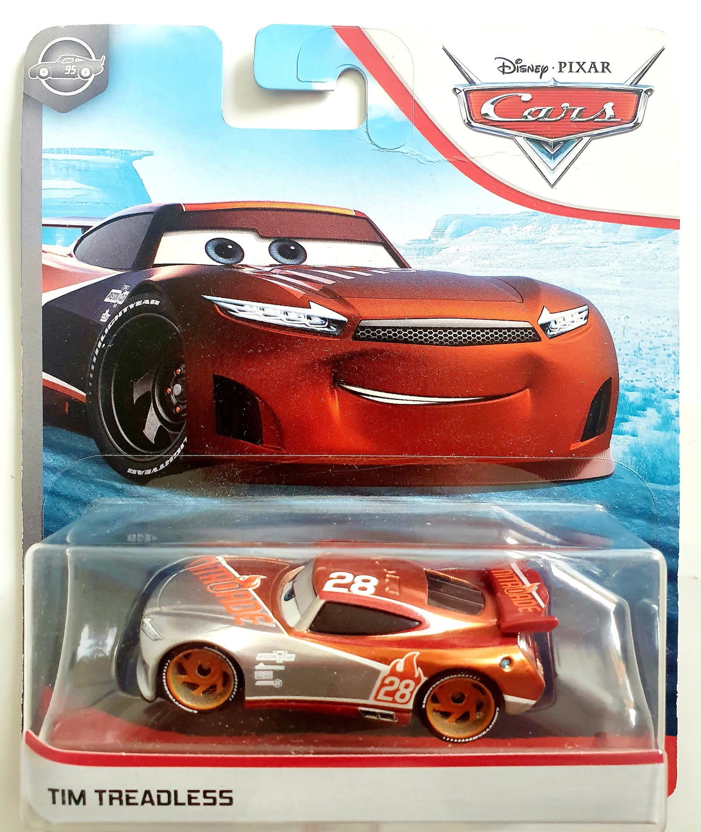 Tim Treadless - Silver (Argent) - Disney Cars