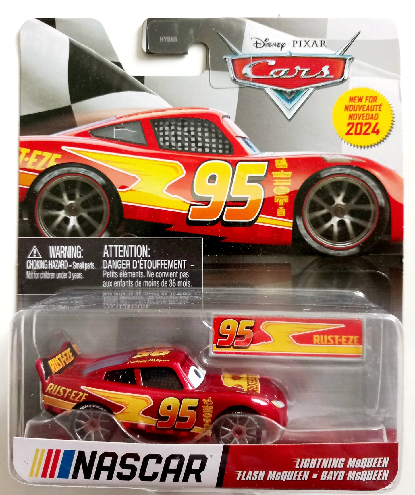 A - Flash McQueen - Nascar - Disney Cars