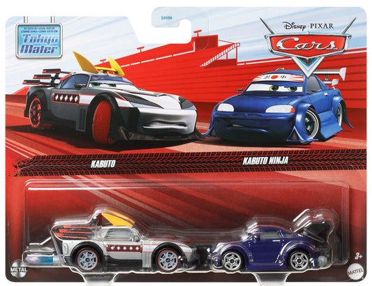 Pack double - Kabuto + Kabuto Ninja - Disney Cars