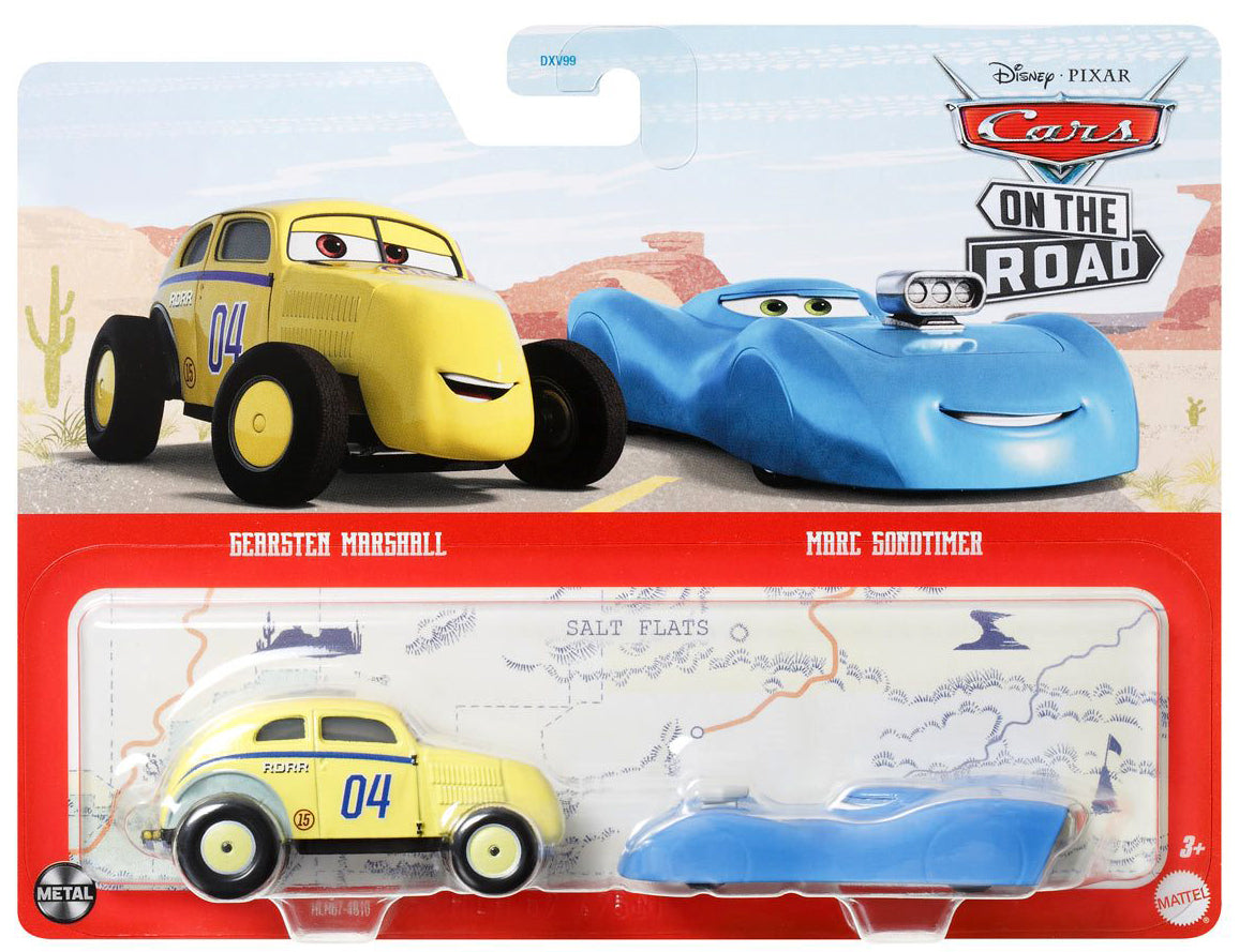 Pack double - Marc Sondtimer + Gearsten Marshall - Disney Cars