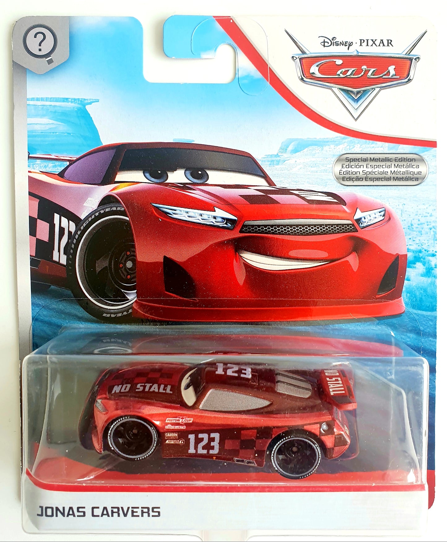 Jonas Carvers - Edition Metallic (brillant) - Disney Cars